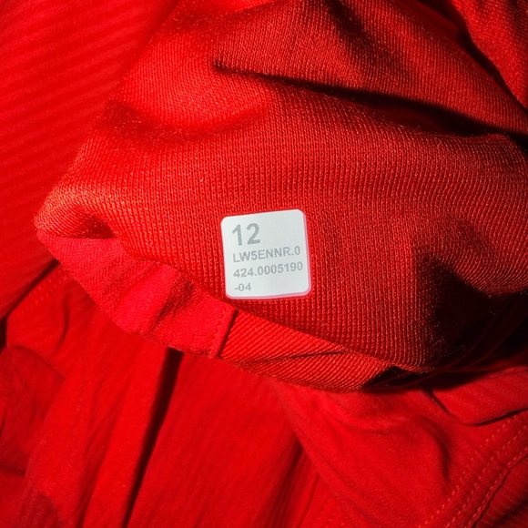 lululemon athletica Lined Dance Studio Pants - True Red - Picture 3 of 4